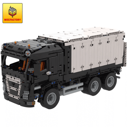 MOC-44085 RC Delivery Truck with Tailgate Technic by Taurus Creations