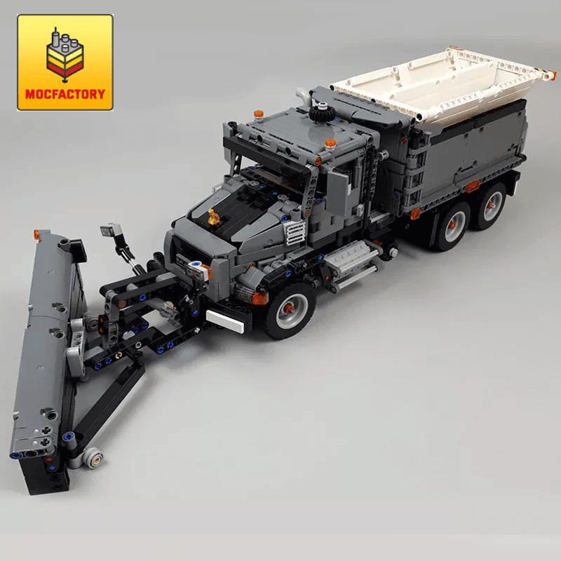 MOC 22014 Mack Granite Snow Plow Alternative LEGO 42078 by M_longer