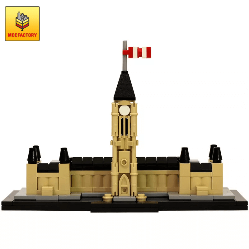 MOC-0182 Parliament Buildings of Canada Architecture by JKBrickworks