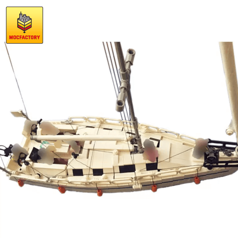 MOC-5186 Lego Sailboat Creator by motomatt