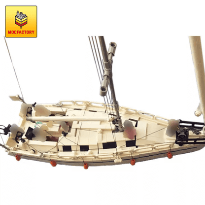 MOC-5186 Lego Sailboat Creator by motomatt