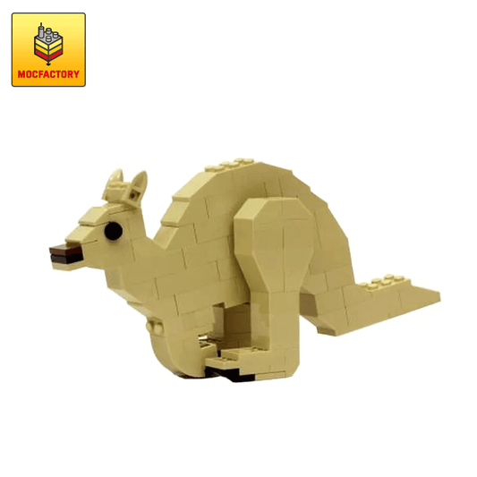 MOC-2892 Hopping Kangaroo creator by JKBrickworks