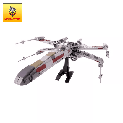 MOC-18144 EXS-wing Starfighter ? Minifig Scale in Star Wars by brickvault