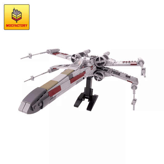MOC-18144 EXS-wing Starfighter ? Minifig Scale in Star Wars by brickvault
