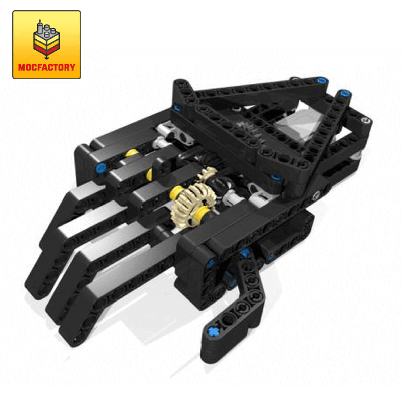 MOC 1807 Impatient Hand / Drumming Fingers Robot by KevinMoo