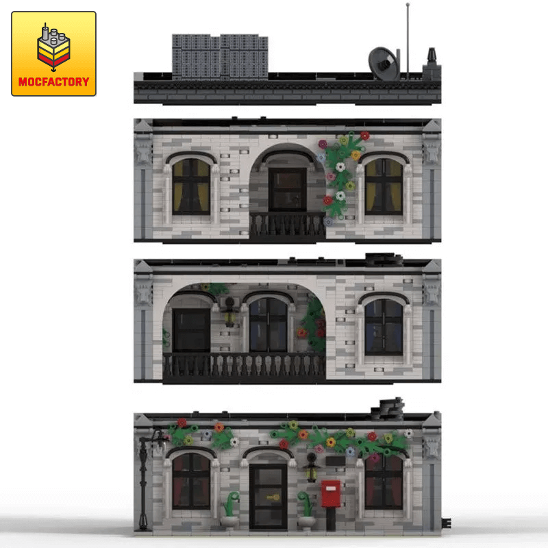 MOC-41871 Home sweet home Modular Building by M4rchino84