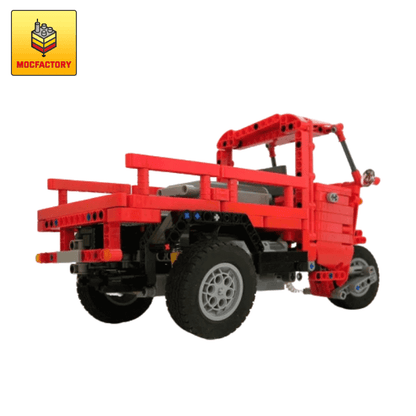 MOC-0073 Red Piaggio APE by Nico71