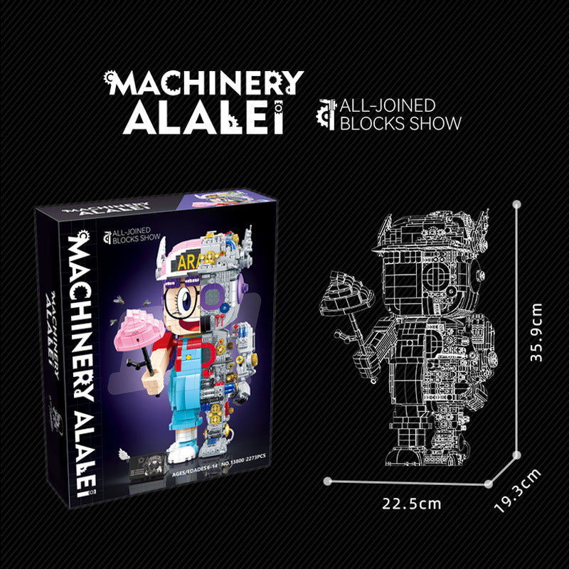 No Brand 13800 Movie&amp;Game Machinery Alalei Building Blocks Cyborg Bricks 2273pcs From China Delivery.
