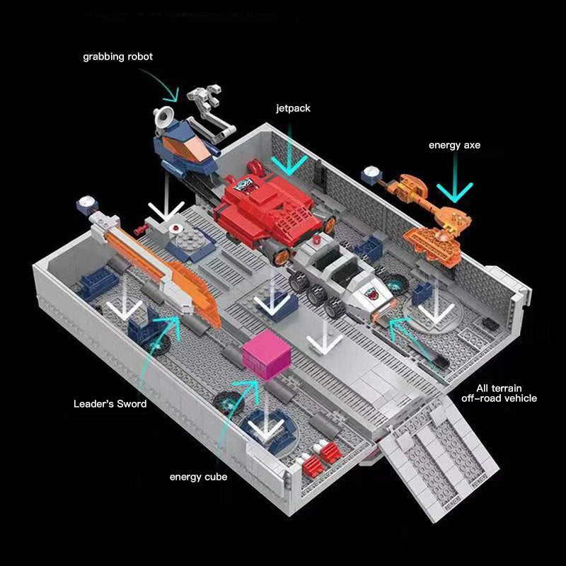 No Brand 77036 Movie &amp; Game Combined Carriage Building Blocks 1766pcs Bricks Toys from China Delivery.