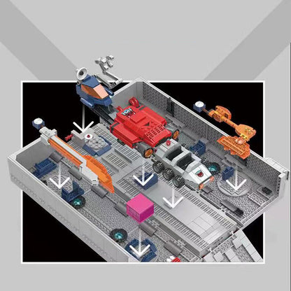 No Brand 77036 Movie &amp; Game Combined Carriage Building Blocks 1766pcs Bricks Toys from China Delivery.