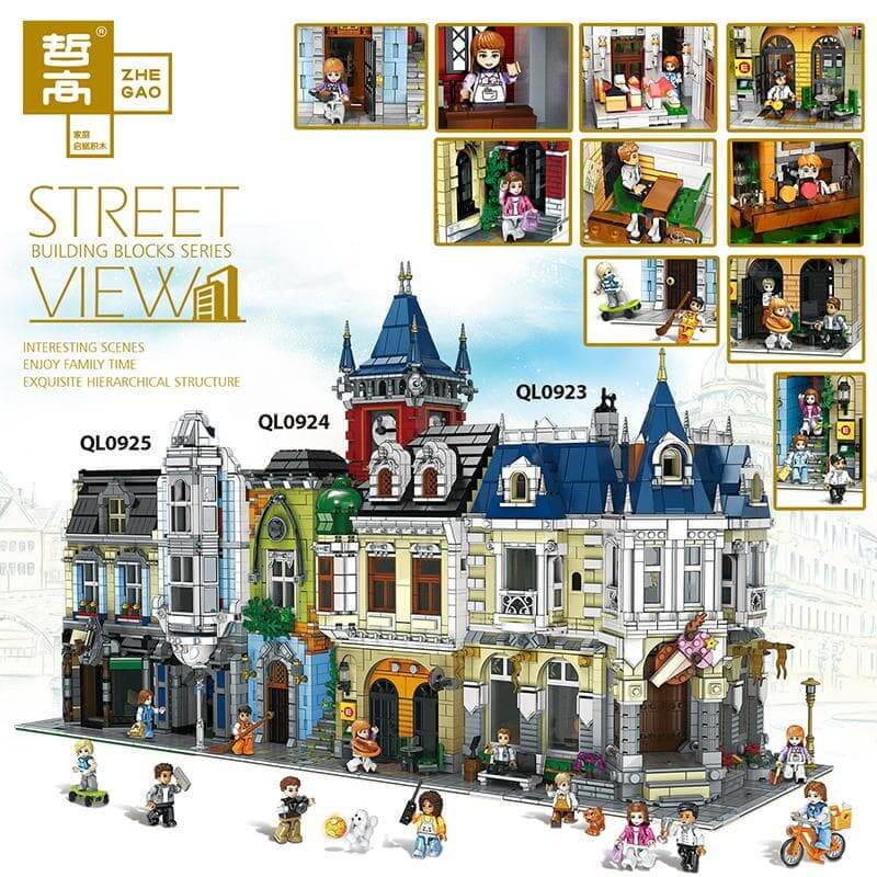 ZHEGAO QL 0922 European Mall Modular Building