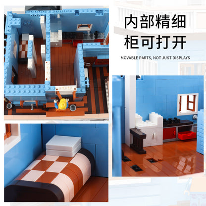 PANGU PG-12002 City Street The Lighthouse building blocks  2375pcs Toys For Gift from China