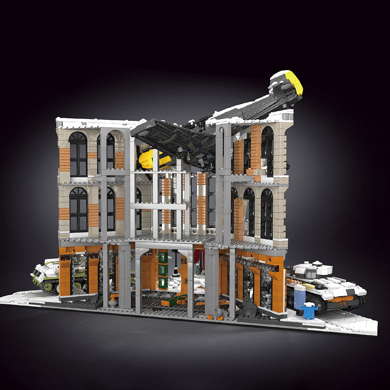 PANGU PG12007 MOC Military Moscow Defense War Building Blocks 3718pcs Bricks Toys From China.