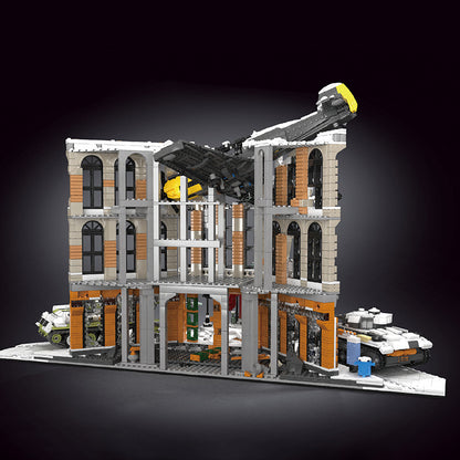 PANGU PG12007 MOC Military Moscow Defense War Building Blocks 3718pcs Bricks Toys From China.