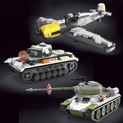 PANGU PG12007 MOC Military Moscow Defense War Building Blocks 3718pcs Bricks Toys From China.