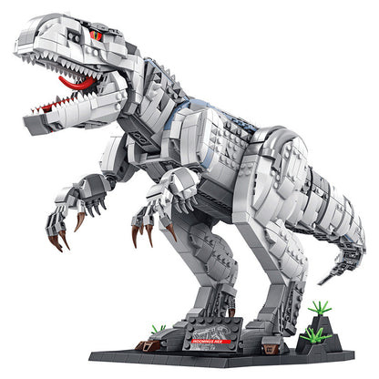 PANLOS 611001 611002 Tyrannosaurus Dinosaur Simulation Model Building Block 1813pcs Bricks Toy from China