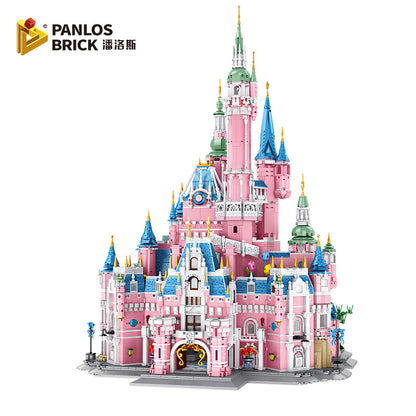 PANLOS 613003 Creator Expert Pink Dream Castle Building Blocks 9963pcs Bricks Toys From Europe 3-7 Days Delivery