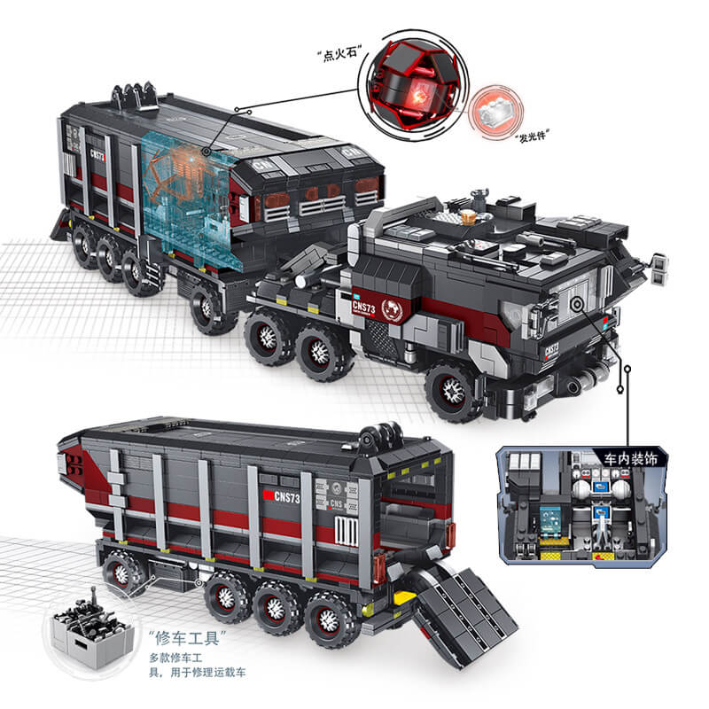 PANLOS 628001 CN373 Earth Carrier Van