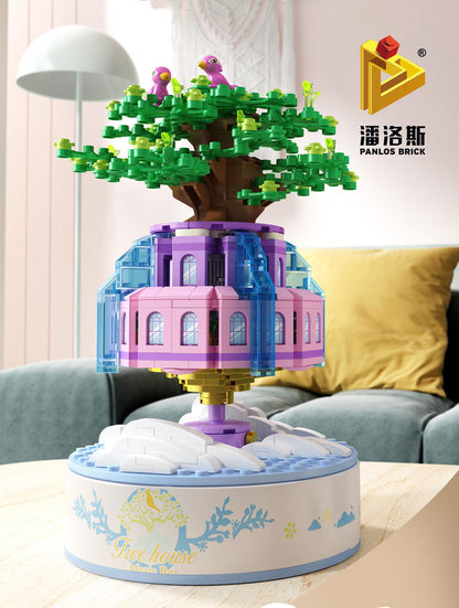 PANLOS 656008 Idea Series Creator Music Box Building Blocks 458pcs Bricks From China