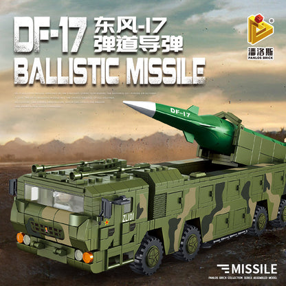 PANLOSBRICK 639001-639009 Military series Rocket launcher Missile building blocks Toys For Gift ship from China