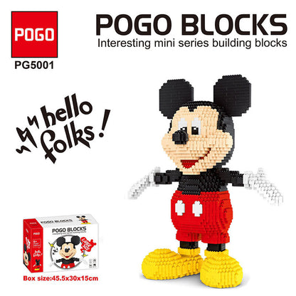 POGO 5001 Idea Cute Mickey Model building blocks 2500pcs bricks toy from China