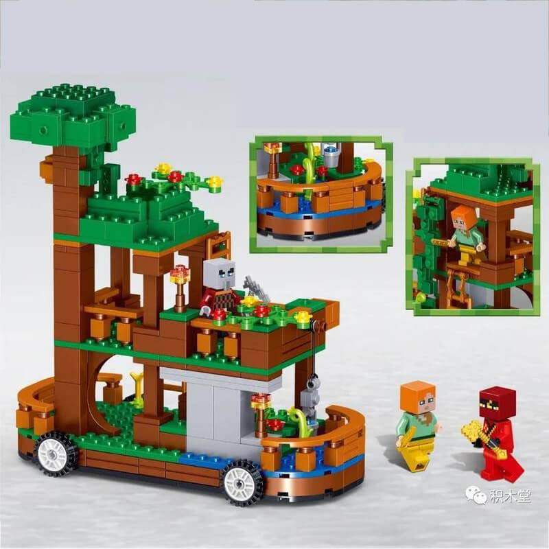 PRCK 63053 Minecraft: a mobile jungle fortress