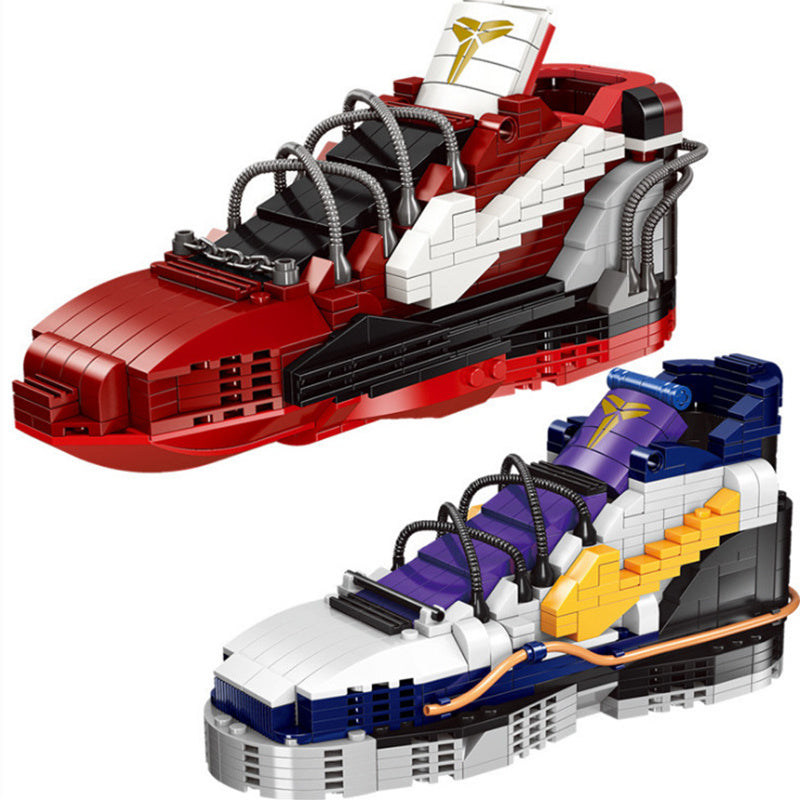 PRCK 69960 69959 limited edition model building blocks "Nike"Sports Shoes "KOBE" series Git toys from China