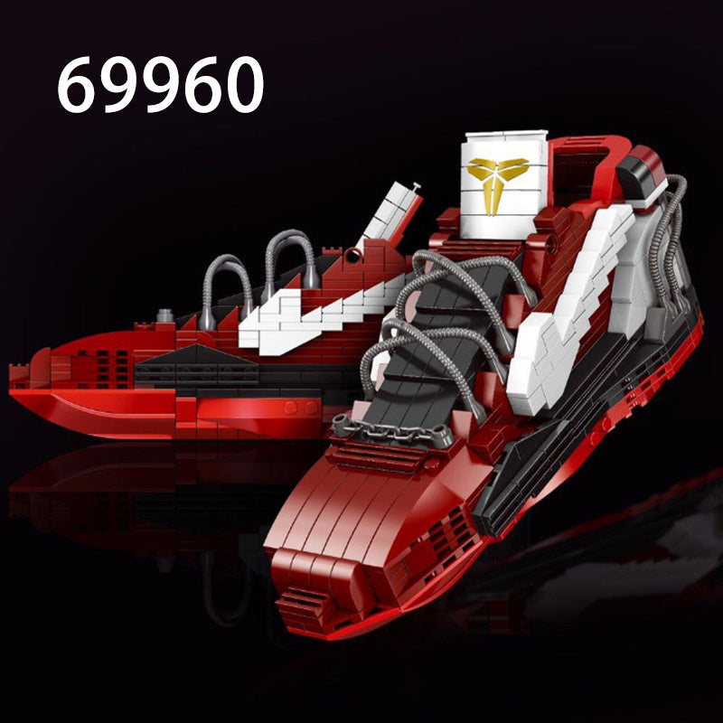 PRCK 69960 69959 limited edition model building blocks "Nike"Sports Shoes "KOBE" series Git toys from China