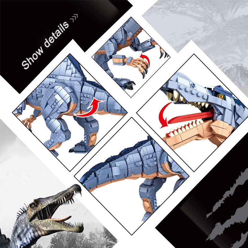 Panlos 611008 Spinosaurus Model Building Block 1790pcs Brick Toy from China