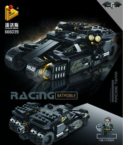 Panlos 666039 Batmobile building blocks set 323pcs bricks toys gift ship from China