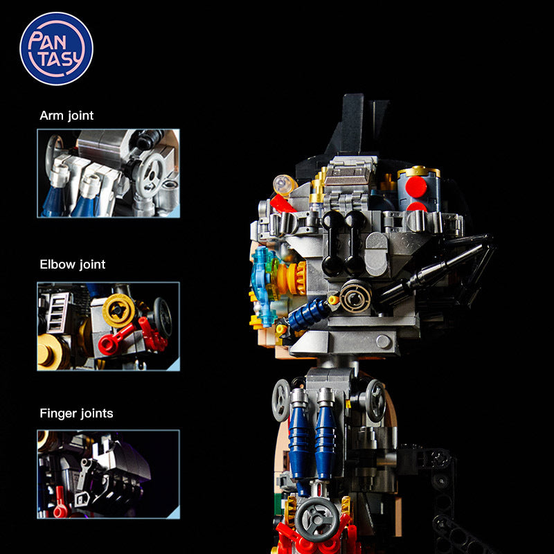 Pantasy 86203 Movie &amp; Game Bricks Astro Boy Mechanical Clear Ver Toys Building Blocks From China Delivery.