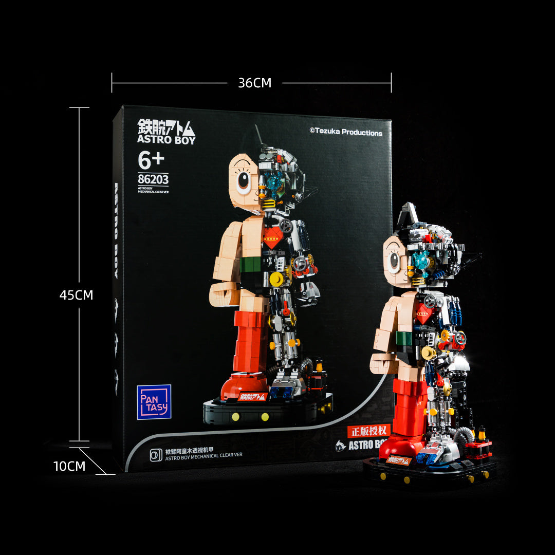 Pantasy 86203 Movie &amp; Game Bricks Astro Boy Mechanical Clear Ver Toys Building Blocks From China Delivery.