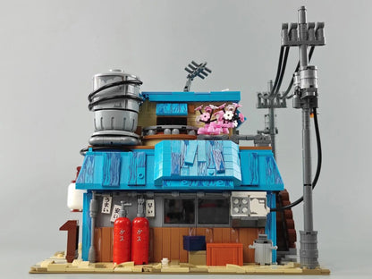 (Pre-sale Available on 20th Oct.)Keeppley K20509 Movie View Noodle Shop Building Blocks Japanese Architecture House Bricks Toys From Europe 3-7 Days Delivery