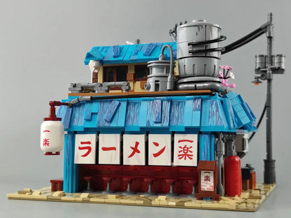 (Pre-sale Available on 20th Oct.)Keeppley K20509 Movie View Noodle Shop Building Blocks Japanese Architecture House Bricks Toys From Europe 3-7 Days Delivery