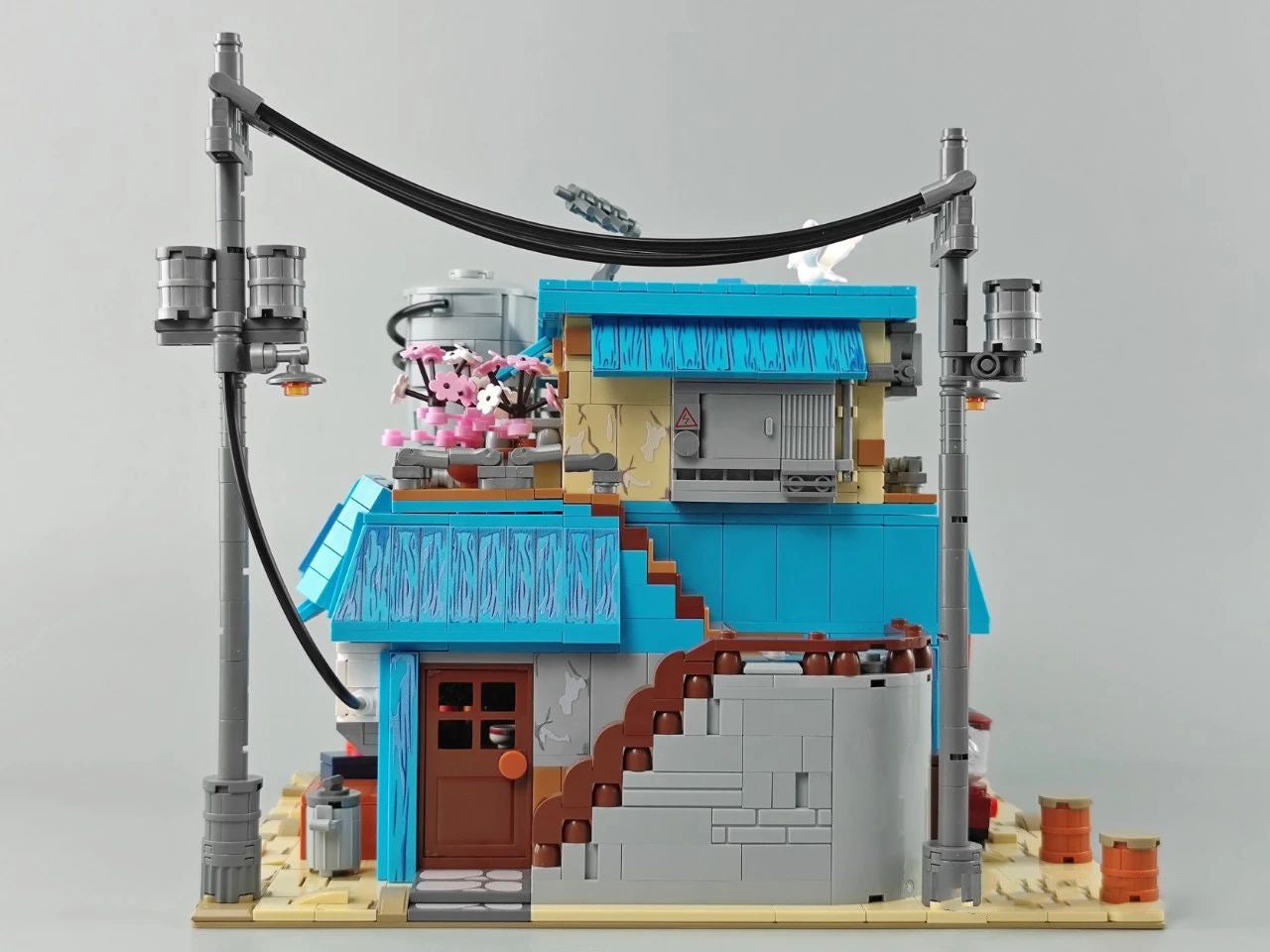 (Pre-sale Available on 20th Oct.)Keeppley K20509 Movie View Noodle Shop Building Blocks Japanese Architecture House Bricks Toys From Europe 3-7 Days Delivery
