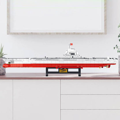 (Pre-sale Available on 20th Oct.)PANLOS 688014 MOC Military 003 Aircraft Carrier Building Blocks 3126pcs Bricks Toys From Europe 3-7 days