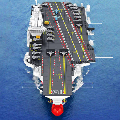 (Pre-sale Available on 20th Oct.)PANLOS 688014 MOC Military 003 Aircraft Carrier Building Blocks 3126pcs Bricks Toys From Europe 3-7 days