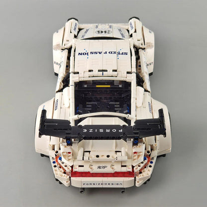 QC016 Technic ‘Porsche’ 911 Widebody Building Blocks 2525pcs Bricks Toys Without Motor Ship From Europe 3-7 Days Delivery