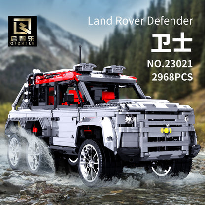 QI ZHI LE 23021 SUV Defender building blocks 2968 bricks Toys For Gift ship from China