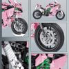 QIZHILE 85002 Kawasoki Super motorbike Pink color