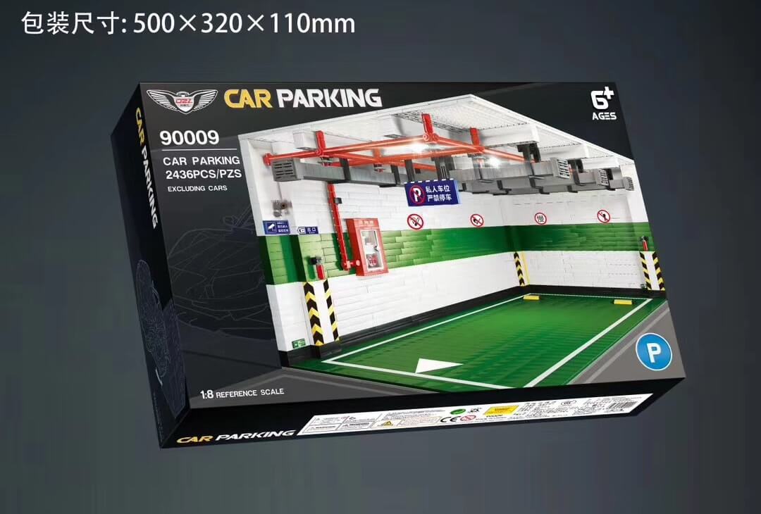 QIZHILE 90009 Garage Car Parking
