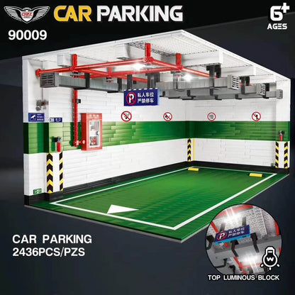 QIZHILE 90009 Garage Car Parking