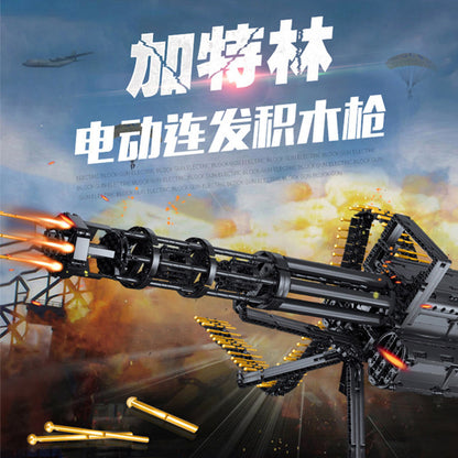 QZL 86001 Technic Gating Gun building blocks 1422pcs bricks Toys For Gift ship from China