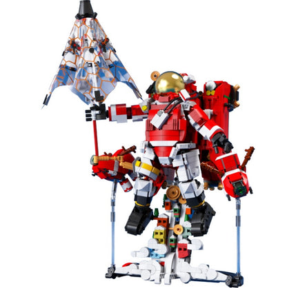 QIZHILE 90023 Christmas Astronaut Building Block MOC Technology Assembled Toy from China