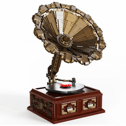 QIZHILE 91002 Creator Expert Phonograph Music Box Building Blocks 1688PCS Bricks Toys From China Delivery.