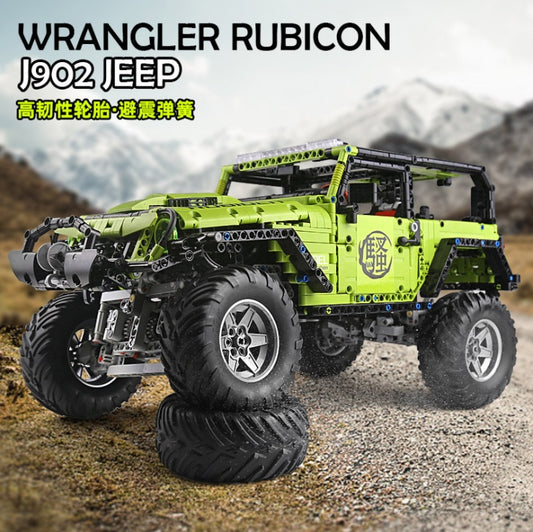 RAEL LE-J902 Robin Hood Off-Road Vehicle Static Edition Technology Machinery Series Building Block 2343Pcs Bricks Toy Model Ship From China