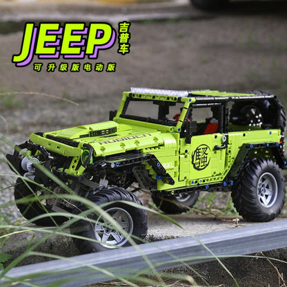 RAEL LE-J902 Robin Hood Off-Road Vehicle Static Edition Technology Machinery Series Building Block 2343Pcs Bricks Toy Model Ship From China