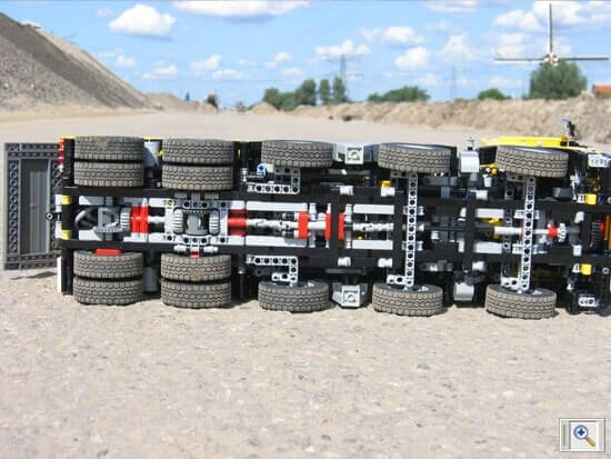 MOC-0230 Dump Truck 10?4 Truck Loading Remote Control by Designer-Han