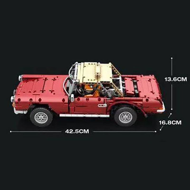 Reobrix 11005 Moc Technic App Remote Control Vintage 280SL Car  Building Blocks 1578pcs Bricks  From China.