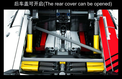 SEMBO 701023 Audi R8 Sport White 1 10